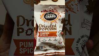 SWEET CHAOS DRIZZLED POPCORN PUMPKIN SPICE #pumkinspice #sweetchaos #popcorn #drizzled