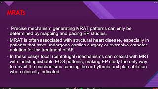 Atrial Tachycardia Mapping and Ablation  Dr  Lamyaa Allam