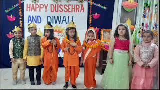 Deepawali Celebration at ishaan school @apsnppw #nagrota