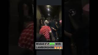 Wizkid🦅🦅💚💚 LAMBORGHINI #youtubeshorts #afrobeat #wizkid #bigwiz #burnaboy #badtome #lastlast