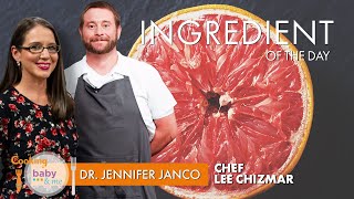 Grapefruit & Yogurt Parfait & Seared Halibut | Chef Lee Chizmar | Cooking for Baby & Me