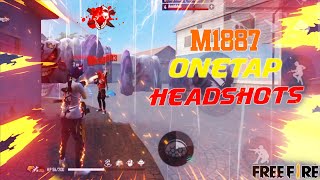 M1887 Onetap Headshots || Free Fire