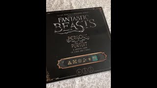 1 🎲 Fantastic Beasts распаковка настольной игры Фантастические твари