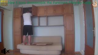 How I have disassemble the furniture from my house