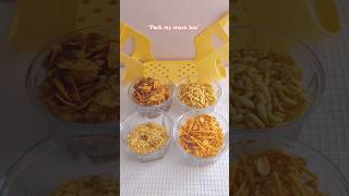 Pack my snack tray with me #asmr #bento #asmrfood #indianfood #food #foodsounds #snacks #snackvideo