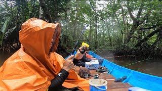 MANCING UDANG GALAH DI MUSIM HUJAN.. ALHAMDULILLAH MASIH BISA STRIKE