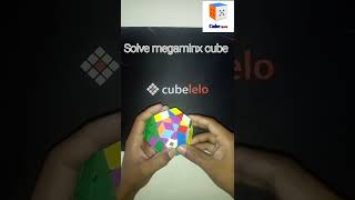 Solve megaminx cube || How to solve megaminx cube || Solve cube #short