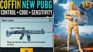 [NEW] Coffin Bgmi Control Code  And Sensitivity 2021 | Best 4 Finger Claw Pubgm | Coffin Sensitivity