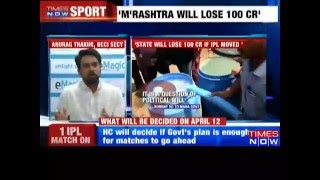 Maharashtra to lose Rs 100 crore if IPL is shifted: