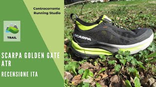 Scarpa Golden Gate ATR recensione con test. Scarpa da trailrunnig, ottima per percorsi misti.