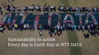 Sustainability in action – every day is Earth Day at NTT DATA