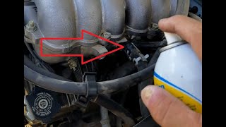 How to Find an Intake Air Leak (Vacuum Leak) Using Starter Fluid (Old School Method)