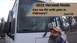 2021 February Harvest Hosts weekend.