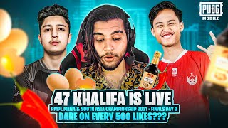 Watch Party | PMPL MENA & South Asia Championship 2021 - Finals Day 2 | DARE ON EVERY 500 Likes!!!