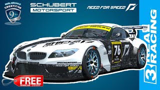 BMW Z4 GT3 | SCHUBERT MOTORSPORT NEED FOR SPEED | FREE DOWNLOAD LIVERY| REAL RACING 3