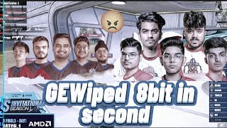 Mavi | Team Mavi wipe 8bit in second | global eSports | 😡😱👿🤬❣️🔥🔥😡😱