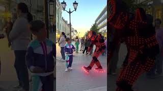 TEACHING SHUFFLE ⭐️ LITTLE BOY DANCING 😱🔥🔥 ASTRONOMIA TUZELITY NEON MODE 😎💥