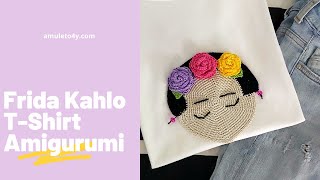 Frida Kahlo T-shirt Amigurumi