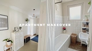 Hallway & Bathroom Makeover | Apartment Update #1