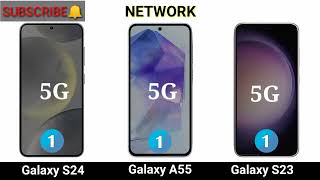 Samsung Galaxy S24 Vs Samsung Galaxy A55 Vs Samsung Galaxy S23 Full Specs Comparison