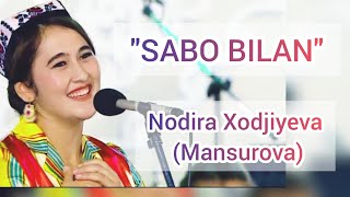 "Sabo bilan" | "Sogdiana" orchestra konsert dasturidan | Nodira Singer | Jonli ijro!!! |