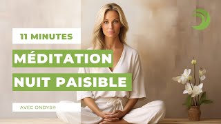 Méditation de fin de soirée pour une nuit paisible : techniques de relaxation et visualisation