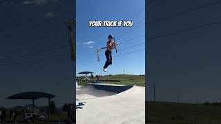 YOUR SCOOTER TRICK IF YOU #viralvideo #scootertricks #skatepark