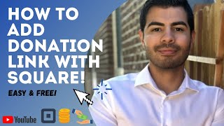 How To Add Donation Link With Square | Tutorial