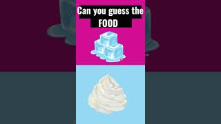 GUESS the FOOD by EMOJI  #emojiquizz #english #riddles#shorts  #quizgame