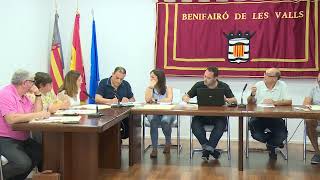 PLE EXTRAORDINARI BENIFAIRÓ JUNY 23