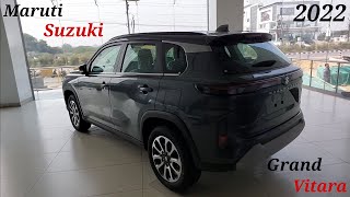 Maruti Suzuki Grand Vitara | Alpha top model 👌| premium SUV |features interior New Grand Vitara 2022