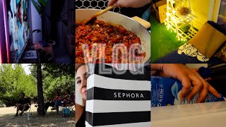 YEMEK 🥘 EV İŞLER 🧺 SEPHORA ALIŞVERİŞ🛍️ MANGAL KEYFİ 🍗 GÜNLÜK VLOG ♥️