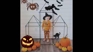 PicassoTiles PicassoToys Happy Halloween Fort Building STEM Kids Activities Educational Play Ideas