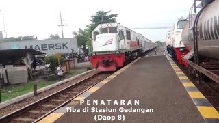 X - Indonesian Railway (Kompilasi Kereta Api Indonesia) Edisi di Stasiun Gedangan