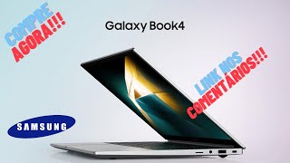 COMPRE AGORA!!! Notebook Samsung Galaxy Book4 i5 8GB 256GB #amazon #tecnologia #book4 #notebook