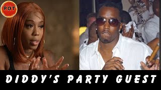 Guest Claims Minors Attended Diddy’s Party | Tenae Wallace