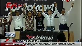 Dukung Jokowi CAPRES 2014, FORUM RELAWAN Jokowi (FOR Jokowi) Dideklarasikan