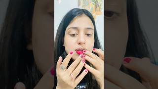 TRYING VIRAL ROSE PETAL LIPS #shortsfeed #shortvideo #shorts #short #explore #explorepage #viral