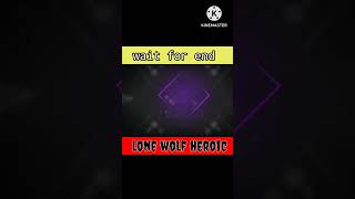 Heroic in lone wolf #short #freefire