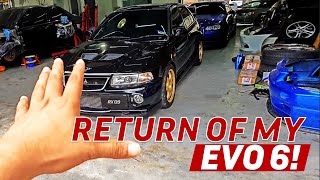 MY EVO 6 IS BACK! APA SUDAH JADI??