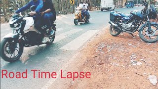 🏍Road Time Lapse! road time lapse video! Road Time//VLOG 19