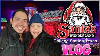 SANTA'S WONDERLAND 2021 | TEXAS CHRISTMAS vlog | COLLEGE STATION,TEXAS