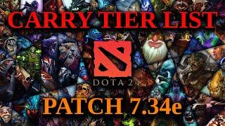 7.34e Carry Tier List