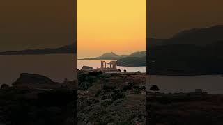 Sunset At Poseidon's Temple, in Sounio, Greece