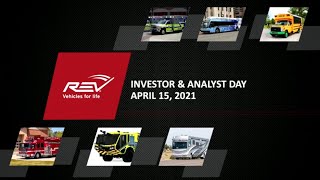 REV Group 2021 Virtual Investor Conference