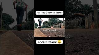 Small Scooter but with strong torque and acceleration😄😃 #scooter #electricscooter​ #fyp #fypシ゚viral