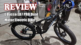 E Bycco EB7 PRO Dual Motor Electric Bike Testing & Review 2024 - Worth the Investment?