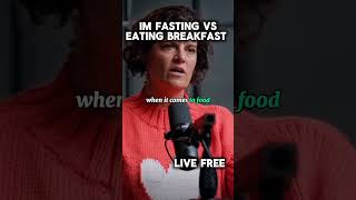 Intermittent fasting versus eating breakfast.   healthy for you one isn't... #intermittentfasting