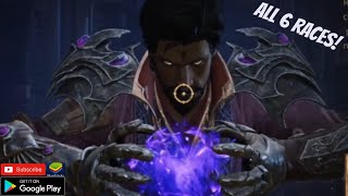 Diablo immortal online all 6 races #android #bluestacks