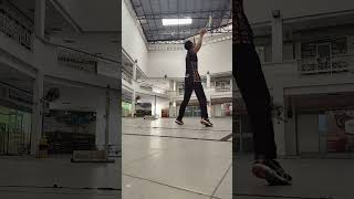 283 | Court Usim | 09-10-2024 | Rabu | 5 ptg #badminton #tricks #smash